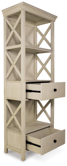 Signature Design Antique White Display Cabinet