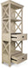 Signature Design Antique White Display Cabinet
