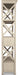 Signature Design Antique White Display Cabinet