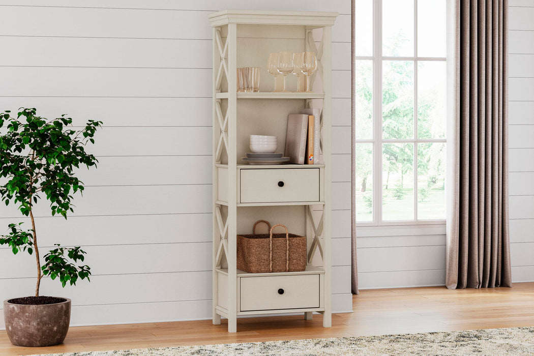 Signature Design Antique White Display Cabinet