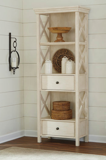 Signature Design Antique White Display Cabinet