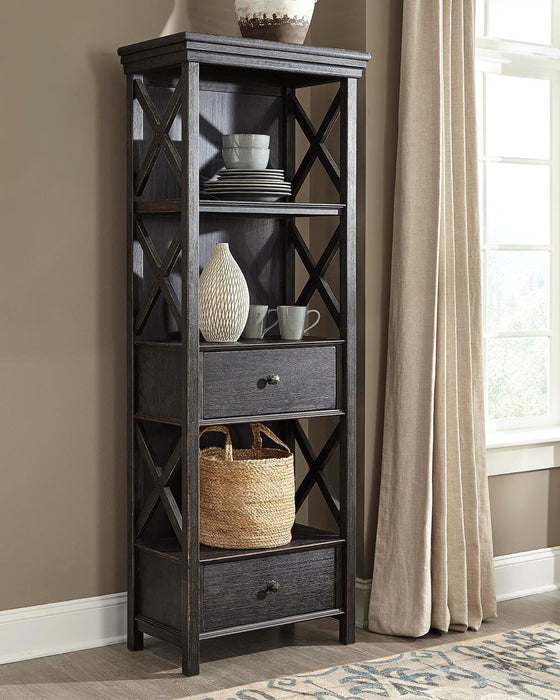Signature Design Black/Gray Display Cabinet