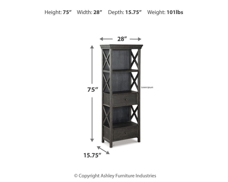 Signature Design Black/Gray Display Cabinet