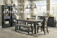 Signature Design Black/Gray Display Cabinet