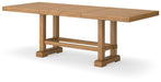 Signature Design Brown 11-Piece Dining Package