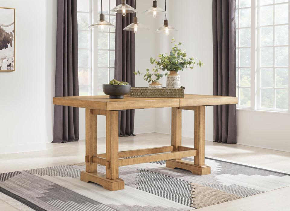 Signature Design Brown 11-Piece Dining Package