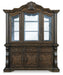 Signature Design Dark Brown Dining Buffet and Hutch