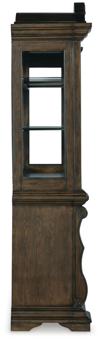 Signature Design Dark Brown Dining Buffet and Hutch