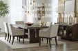 Signature Design Dark Brown 9-Piece Dining Package