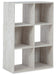 Signature Design Whitewash Six Cube Organizer