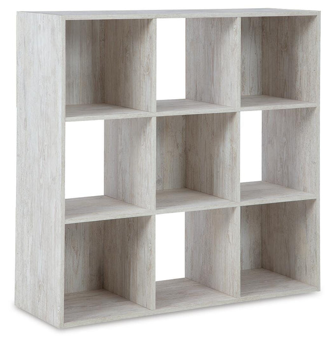 Signature Design Whitewash Nine Cube Organizer