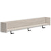 Signature Design Light Natural Wall Mounted Coat Rack w/Shelf
