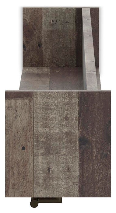 Signature Design Multi Gray Wall Mounted Coat Rack w/Shelf
