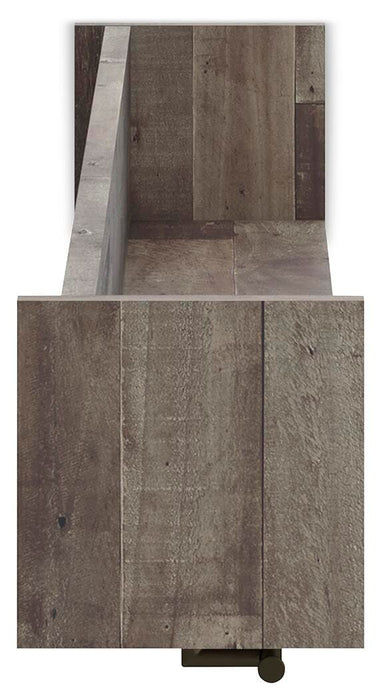Signature Design Multi Gray Wall Mounted Coat Rack w/Shelf