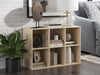 Signature Design Tan Six Cube Organizer