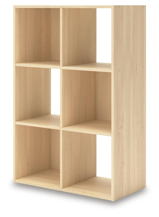 Signature Design Tan Six Cube Organizer
