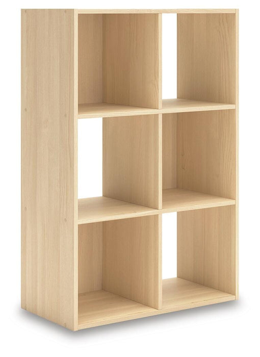 Signature Design Tan Six Cube Organizer
