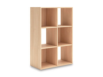 Signature Design Tan Six Cube Organizer
