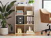 Signature Design Tan Six Cube Organizer