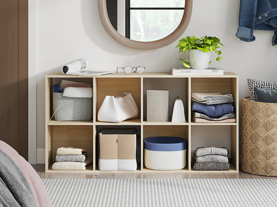 Signature Design Tan Eight Cube Organizer