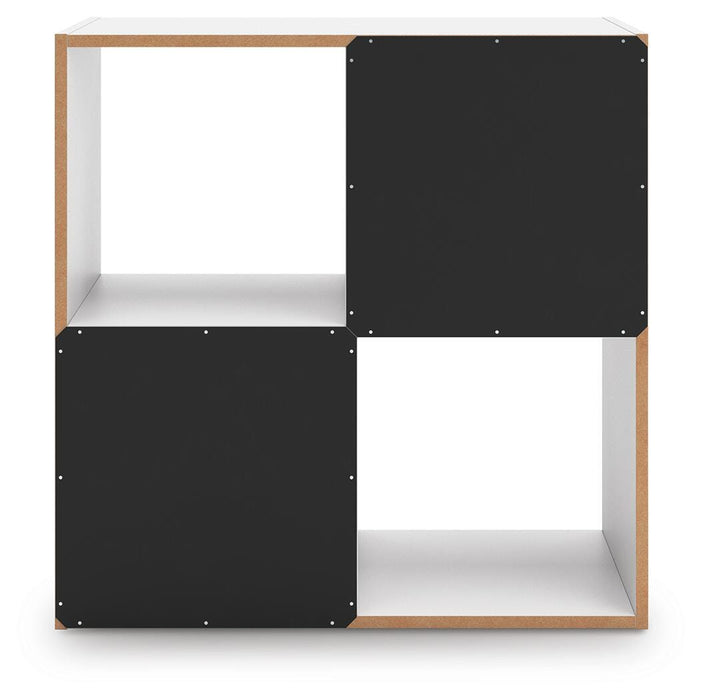 Signature Design White Four Cube Organizer