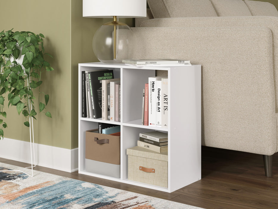 Signature Design White Four Cube Organizer