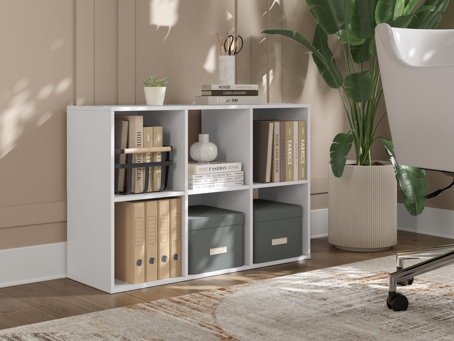 Signature Design White Six Cube Organizer