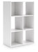 Signature Design White Six Cube Organizer