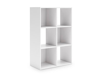 Signature Design White Six Cube Organizer
