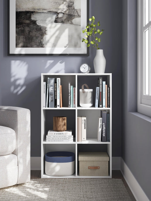 Signature Design White Six Cube Organizer