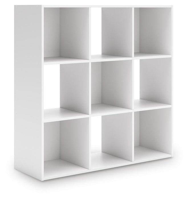 Signature Design White Nine Cube Organizer