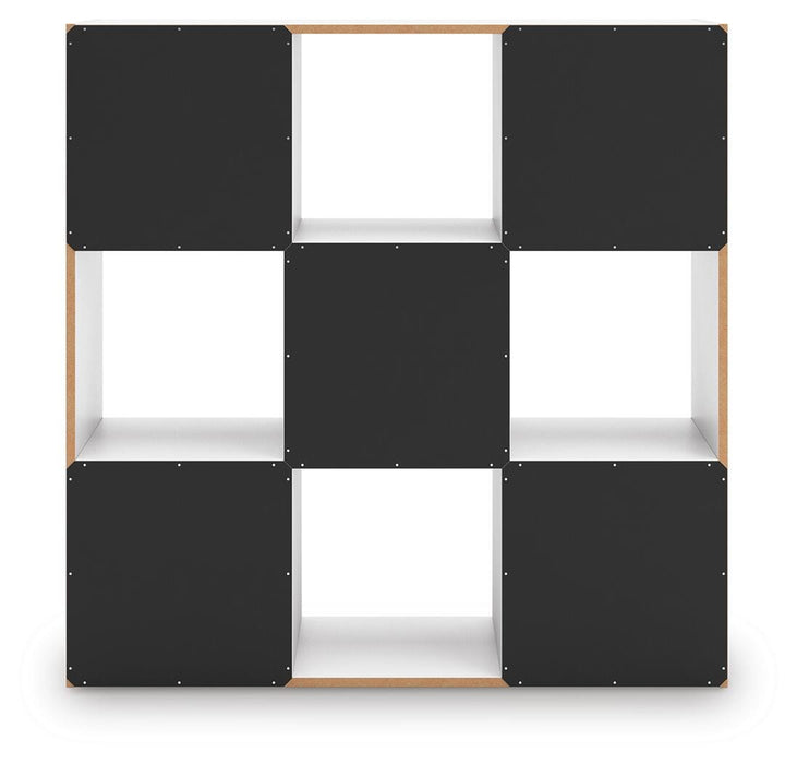 Signature Design White Nine Cube Organizer