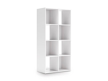 Signature Design White Eight Cube Organizer