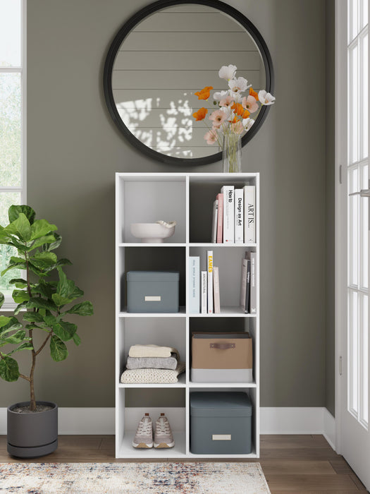 Signature Design White Eight Cube Organizer