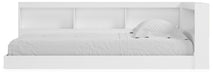 Signature Design White Twin Bookcase Storage Bed