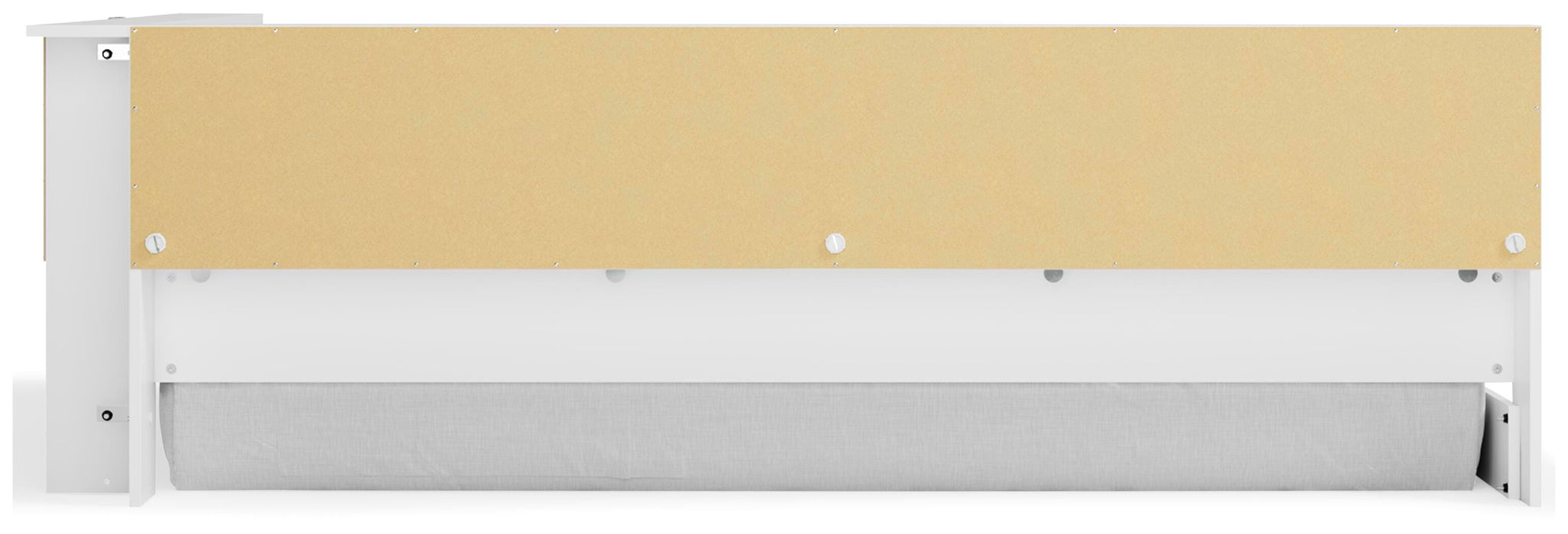 Signature Design White Full Bookcase Storage Bed