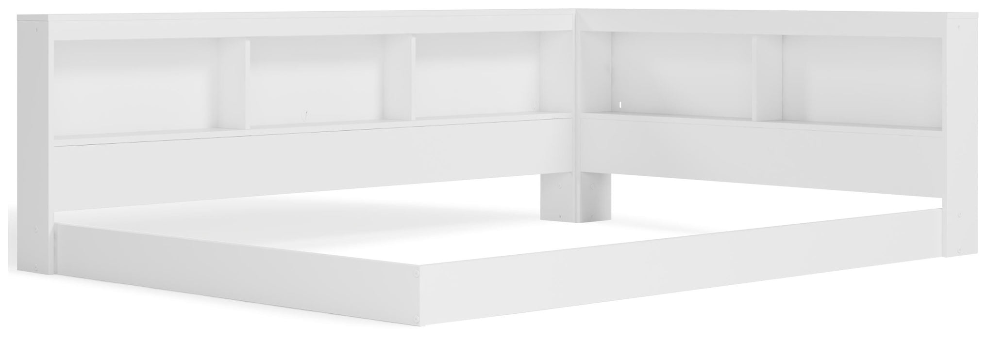Signature Design White Full Bookcase Storage Bed