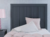 Signature Design Navy Blue Twin Panel Headboard