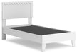 Signature Design White Twin Panel Platform Bed