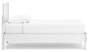 Signature Design White Twin Panel Platform Bed