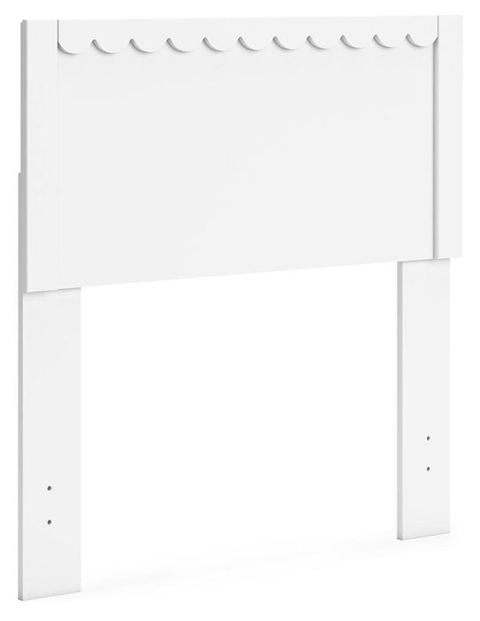 Signature Design White Twin Panel Headboard