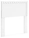 Signature Design White Twin Panel Headboard