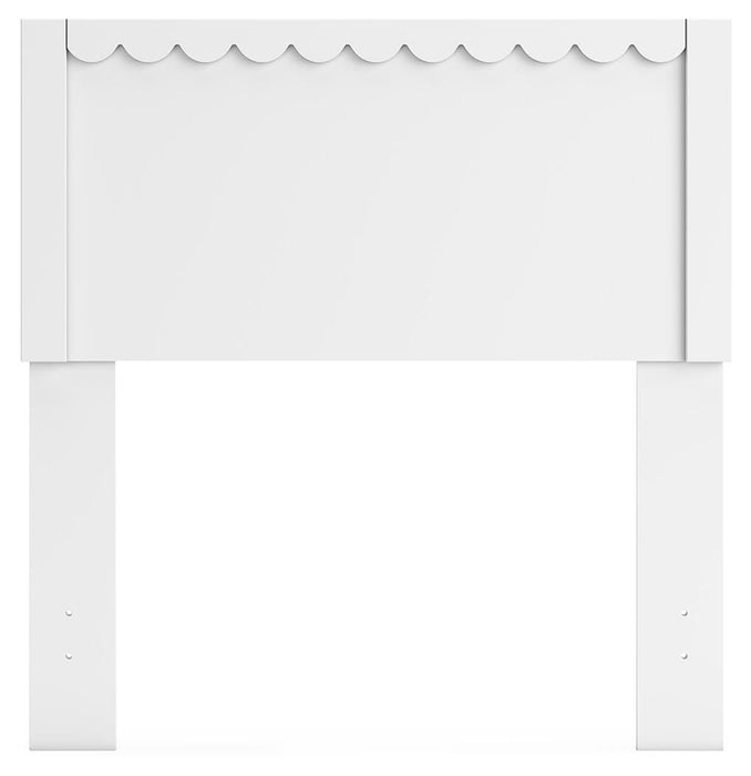 Signature Design White Twin Panel Headboard