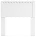 Signature Design White Twin Panel Headboard