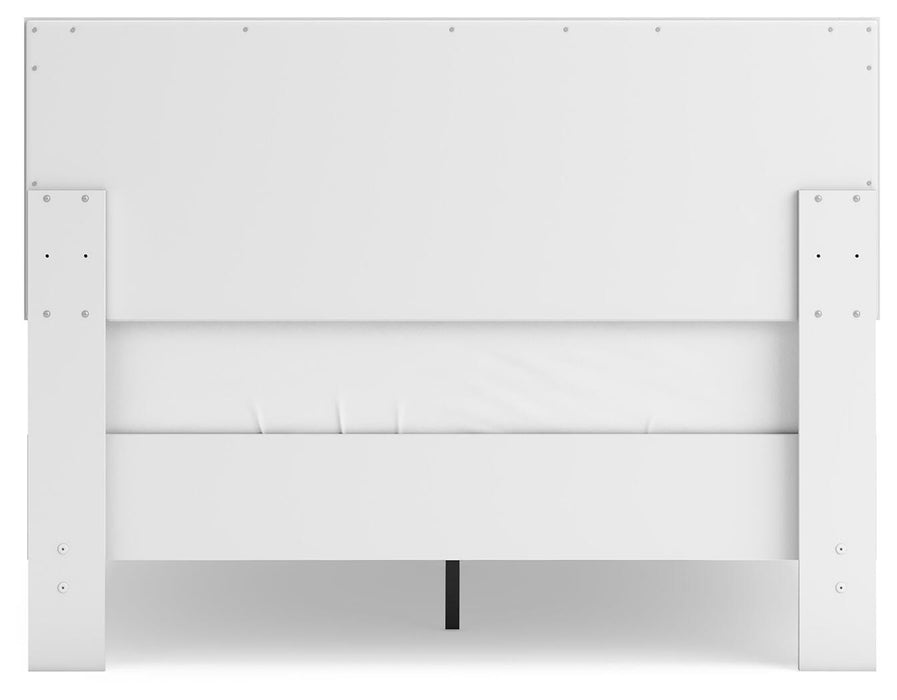 Signature Design White Full Panel Platform Bed