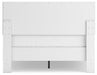 Signature Design White Full Panel Platform Bed