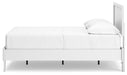 Signature Design White Full Panel Platform Bed