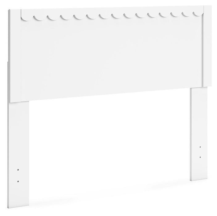 Signature Design White Full Panel Headboard