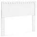 Signature Design White Full Panel Headboard
