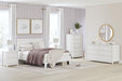 Signature Design White Full Panel Platform Bed